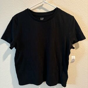GAP | Shrunked Tee | Black | Medium | NEW WITH TAGS